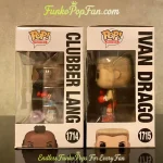 Funko Pop! Movies Rocky #1714 Clubber Lang + #1715 Ivan Drago Vinyl Figure Bobblehead Vaulted Collec - Funko Pop Figure