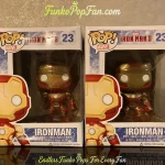 Marvel Iron Man #23 Iron Man X1 Vinyl Figure Bobblehead Vaulted Collectible With Protector Funko Pop Figure