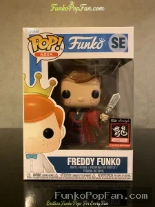 UNRELEASED Asia Freddy Funko as Song Jiang 1000 Pcs Mindstyle Vinyl Figure Bobblehead Vaulted Collectible With Protector Funko Pop Figure