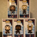 Bundle Funko Pop! Marvel Thor Ragnarok #333 Valkyrie / #335 Thor (Convention Exclusive) Vinyl Figure - Funko Pop Figure