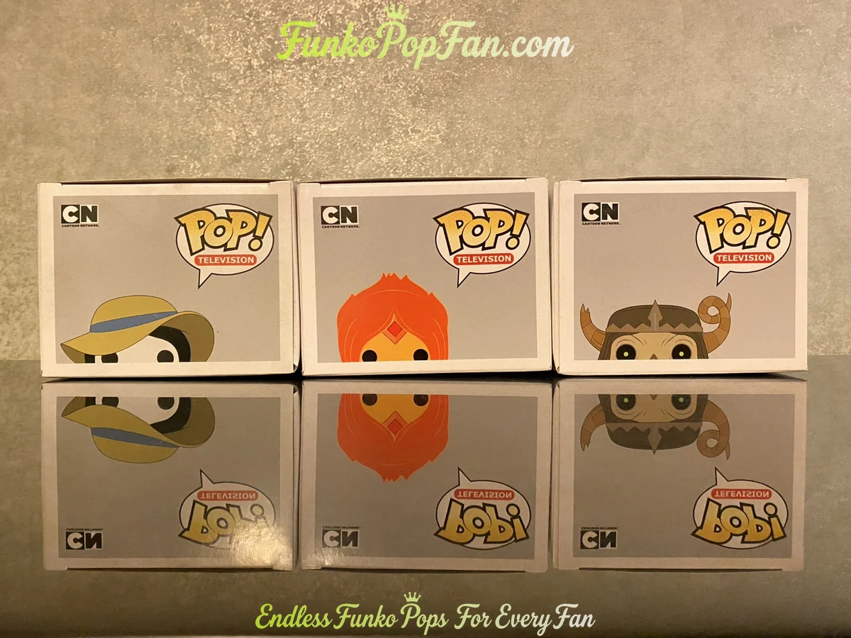 Bundle Funko Pop! Adventure Time Marceline #301 / Flame Princess #302 / The Lich #303 Vinyl Figure B - Funko Pop Figure