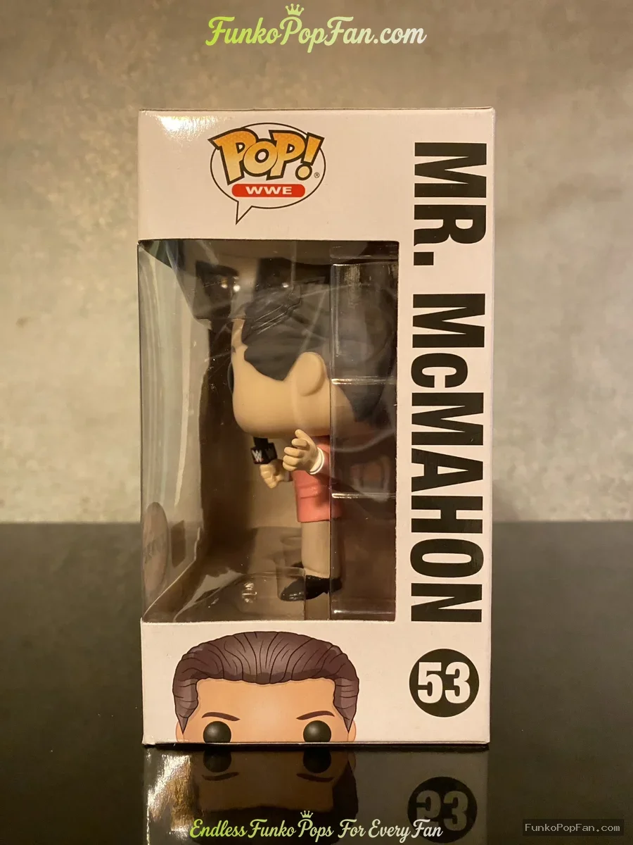 Funko Pop! WWE WWE Icons #53 Mr. McMahon (Chase Variant) Vinyl Figure Bobblehead Vaulted Collectible - Funko Pop Figure