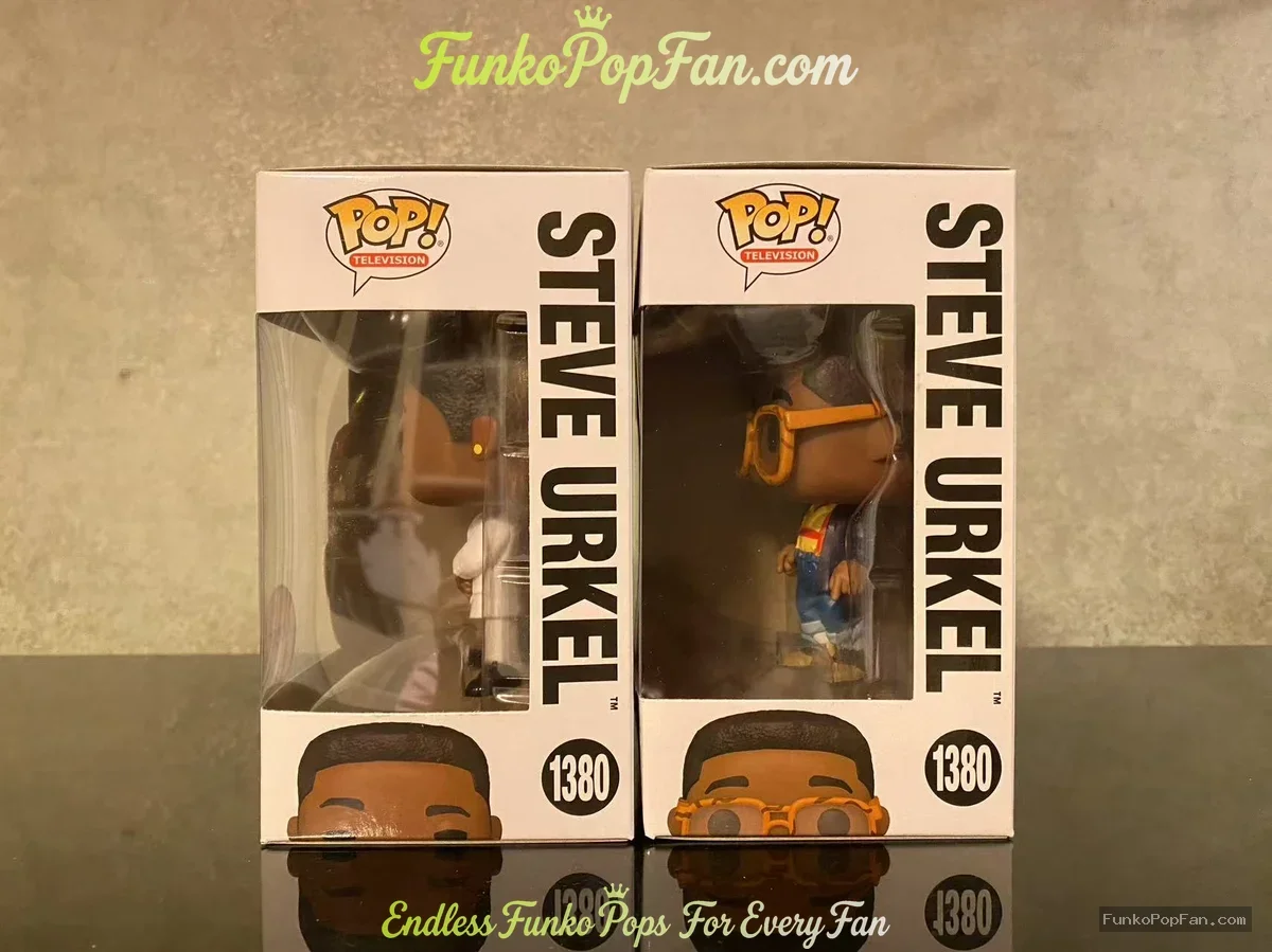 Funko Pop! Television Seinfeld #1380 Steve Urkel (Chase + Common 2 set) Vinyl Figure Bobblehead Vaul - Funko Pop Figure