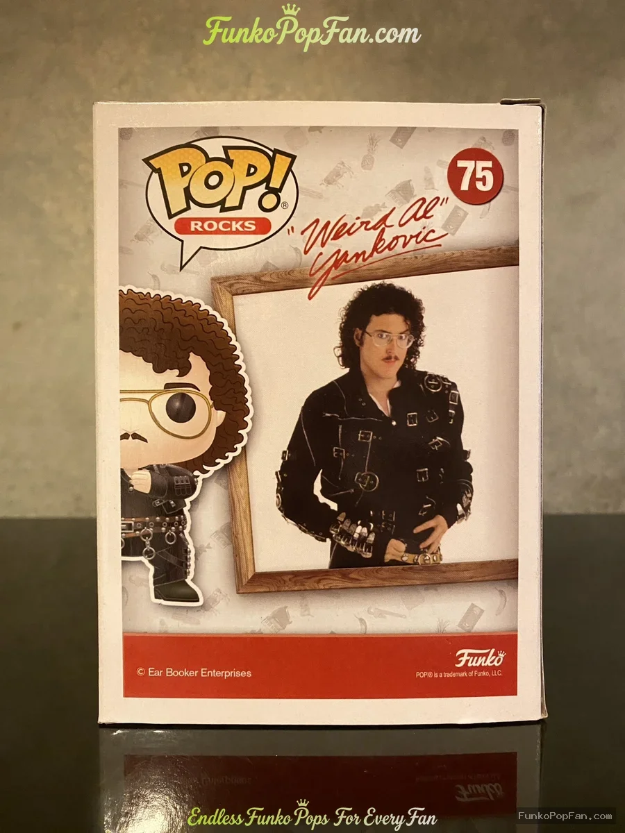 Funko Pop! Rocks #75 "Weird Al" Yankovic (FYE Exclusive) Vinyl Figure Bobblehead Vaulted Collectible - Funko Pop Figure