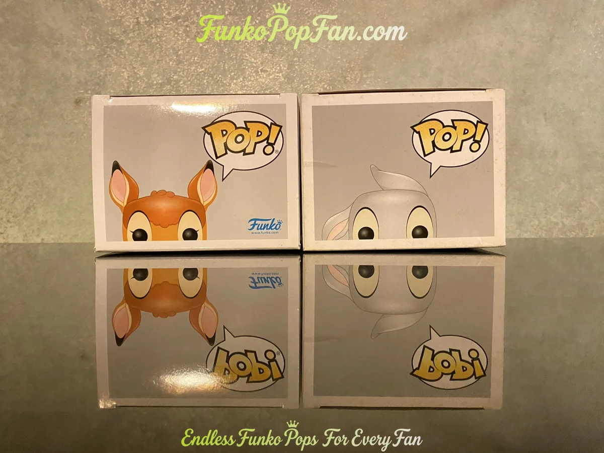 Bundle Funko Pop! Disney Bambi #94 Bambi (Flocked) Vinyl Figure Bobblehead Vaulted Collectible With  - Funko Pop Figure
