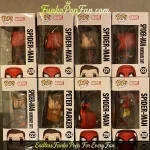 Bundle Funko Pop Marvel Spider-Man #220 Spider-Man / Peter Parker #223 / Spider-Man #221 / Spider-Ma - Funko Pop Figure