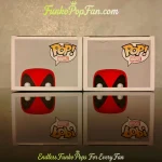Funko Pop! Marvel Universe #20 Deadpool (Red) + #20 Deadpool (Blue/Grey Hot Topic Exclusive) Lot of  - Funko Pop Figure