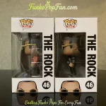 Bundle Funko Pop! WWE #46 The Rock (Orange Shirt Chase + regular) Vinyl Figure Bobblehead Vaulted Co - Funko Pop Figure