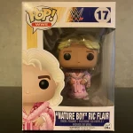 WWE Legends #17 'Nature Boy' Ric Flair (Target Exclusive) Vinyl Figure Bobblehead Vaulted Collectible With Protector Funko Pop Figure