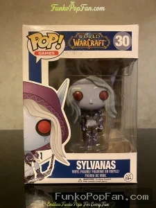 #30 World of Warcraft Sylvanas Vinyl Figure Bobblehead Vaulted Collectible With Protector Funko Pop Figure