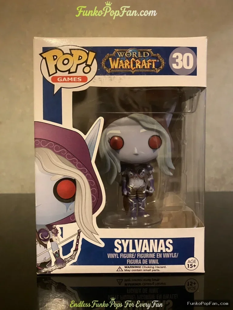 #30 World of Warcraft Sylvanas Vinyl Figure Bobblehead Vaulted Collectible With Protector Funko Pop Figure