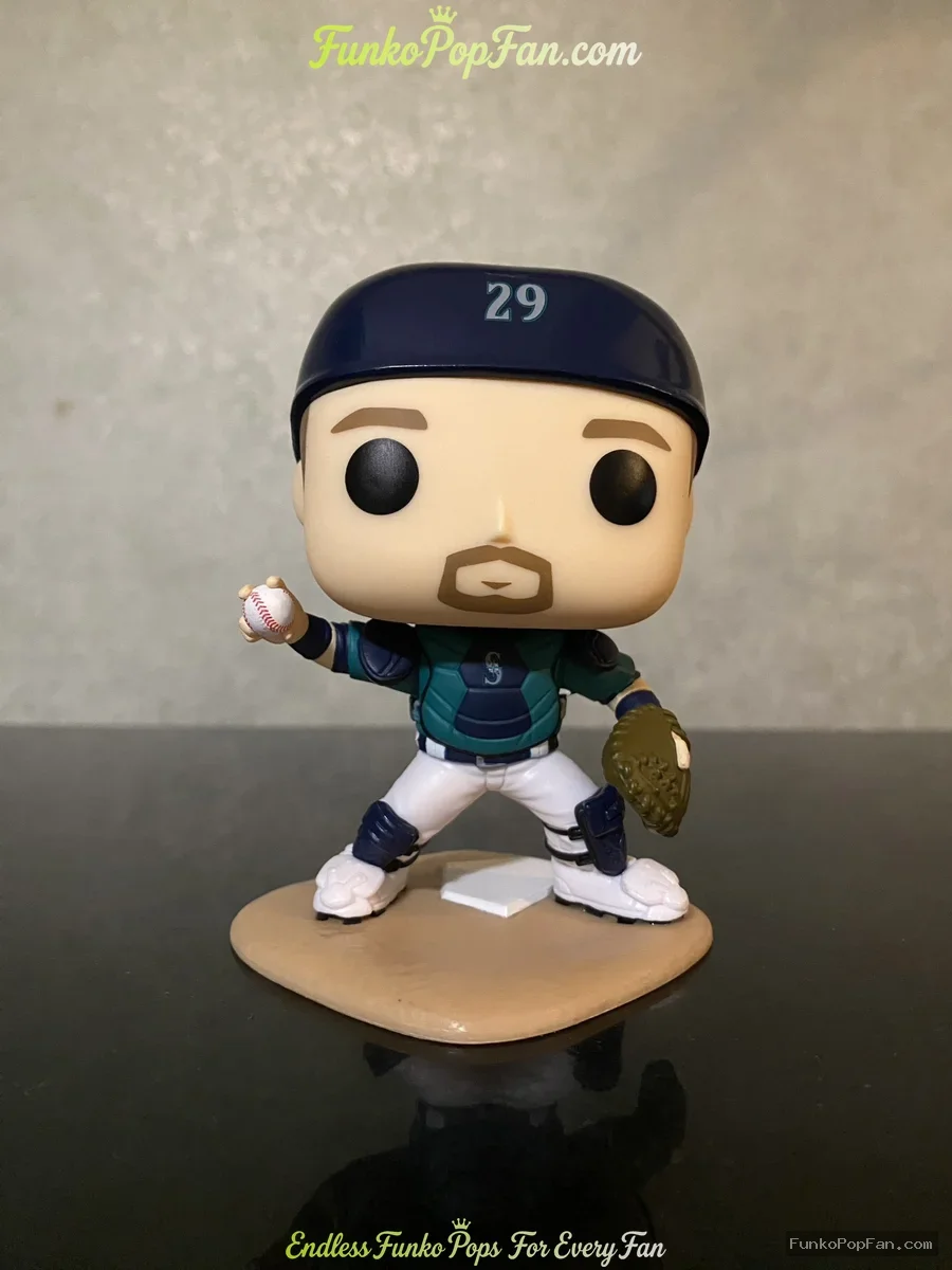 #29 Sports MLB Seattle Mariners Catcher (Base) Vinyl Figure Bobblehead Vaulted Collectible With Protector Funko Pop Figure