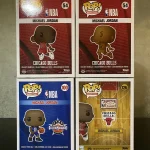 Bundle Funko Pop! Basketball Chicago Bulls Michael Jordan #54 #100 #126 Vinyl Figure Bobblehead Vaul - Funko Pop Figure