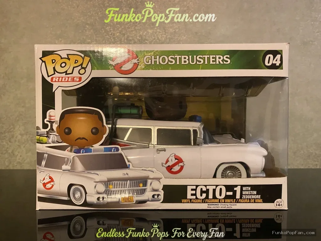 Ghostbusters Ecto-1 #04 Vinyl Figure Bobblehead Vaulted Collectible With Protector Funko Pop Figure