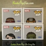 Bundle Funko Pop! Marvel Captain America Brave New World #1364 Captain America / #1365 Falcon / #136 - Funko Pop Figure
