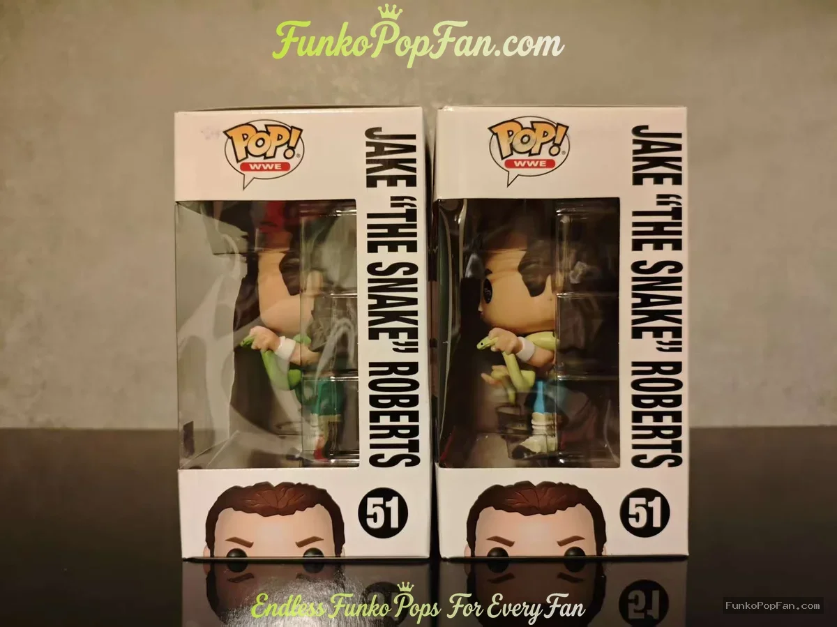 Funko Pop! WWE Raw #51 Jake 'The Snake' Roberts Vinyl Figure Bobblehead Vaulted Collectible With Pro - Funko Pop Figure