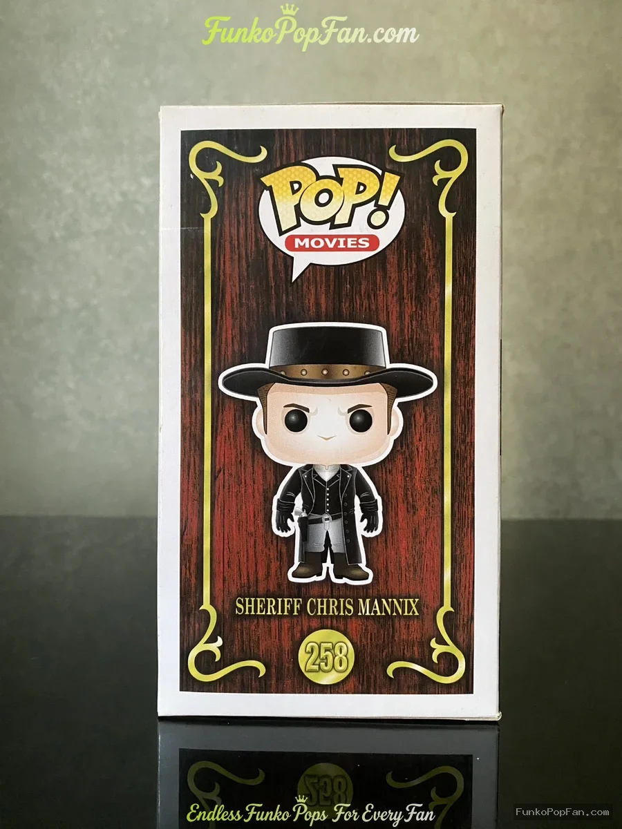 Funko Pop #258 Movies The Hateful Eight Sheriff Chris Mannix Vinyl Figure Bobblehead Vaulted Collect - Funko Pop Figure