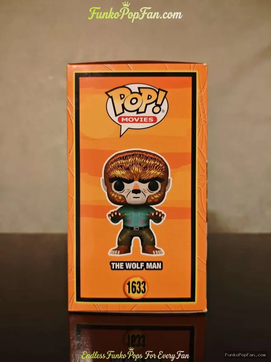 Funko Pop! Movies Universal Monsters #1633 The Wolf Man (Funko Exclusive) Vinyl Figure Bobblehead Va - Funko Pop Figure