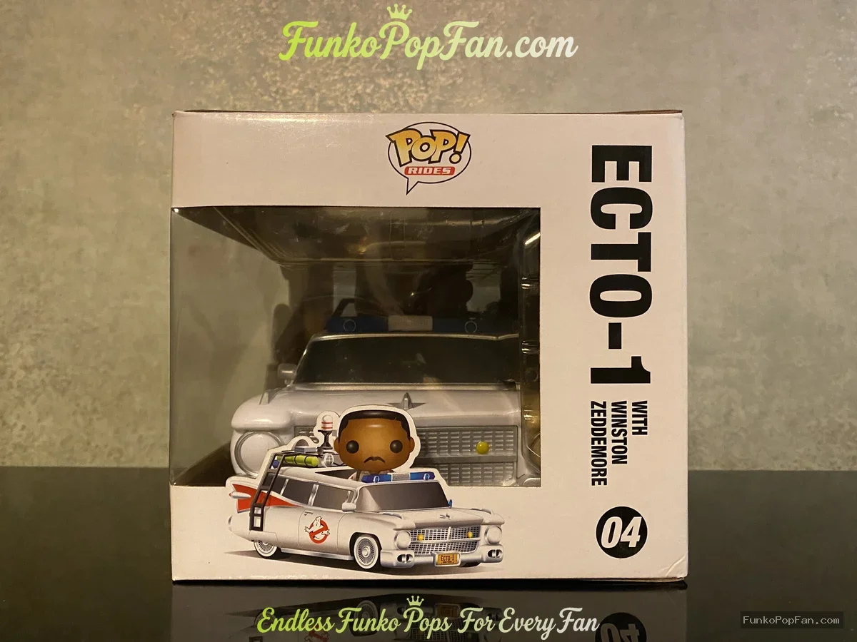 Funko Pop! Ghostbusters Ecto-1 #04 Vinyl Figure Bobblehead Vaulted Collectible With Protector - Funko Pop Figure