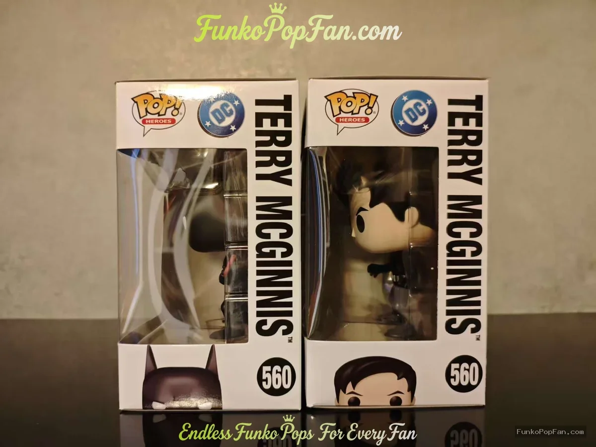 Bundle Funko Pop Heroes Batman Beyond #560 Terry McGinnis (Common + Chase) Vinyl Figure Bobblehead V - Funko Pop Figure