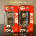 Lot of 2 Funko Pop! DC Heroes #377 Robin Chase + Robin Imperial Patina (2021 Summer Convention Limit - Funko Pop Figure