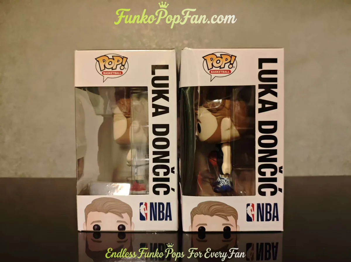 Funko Pop! Basketball Dallas Mavericks #60 Luka Dončić / #92 Vinyl Figure Bobblehead Vaulted Collect - Funko Pop Figure