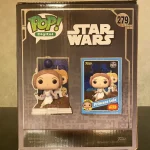 Funko Pop! Star Wars Deluxe #279 Princess Leia (LE 3300 Glow in the Dark) Vinyl Figure Bobblehead Va - Funko Pop Figure