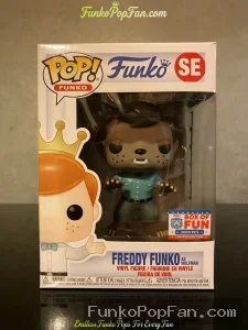 Freddy Funko as Wolfman (Universal Monsters / 2021 Fundays Box of Fun Exclusive, 3000 Pcs Vinyl Figure Bobblehead Vaulted Collectible With Protector Funko Pop Figure