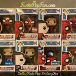 Bundle Funko Pop Marvel Spider-Man #220 Spider-Man / Peter Parker #223 / Spider-Man #221 / Spider-Man #222 / Spider-Man #250 / Spider-Man #265 Vinyl Figure Bobblehead Vaulted Collectible With Protector Funko Pop Figure