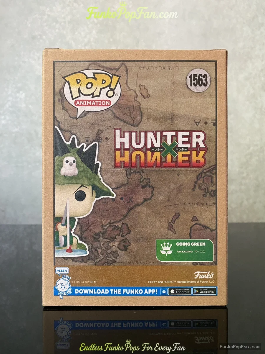 Funko Pop! Animation Hunter x Hunter #1563 Gon Freecss (Funko Exclusive) Vinyl Figure Bobblehead Vau - Funko Pop Figure