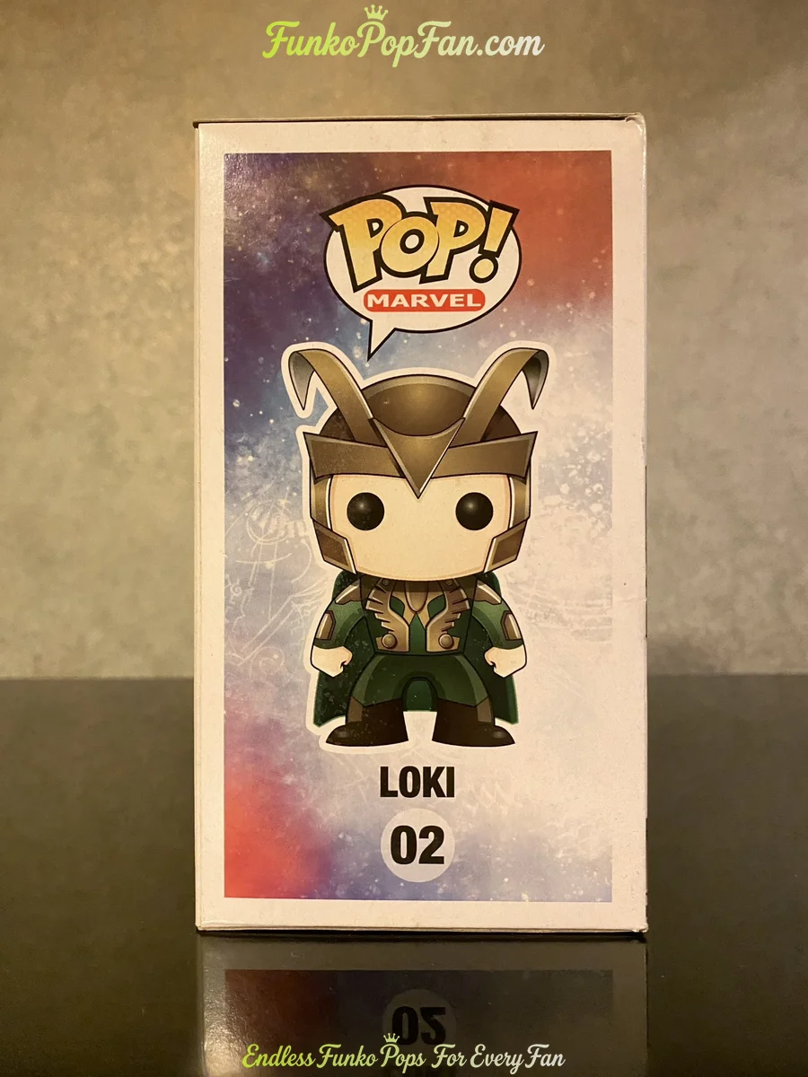 Funko Pop! Marvel Thor #02 Loki 2013 Early edition #261414 Vinyl Figure Bobblehead Vaulted Collectib - Funko Pop Figure