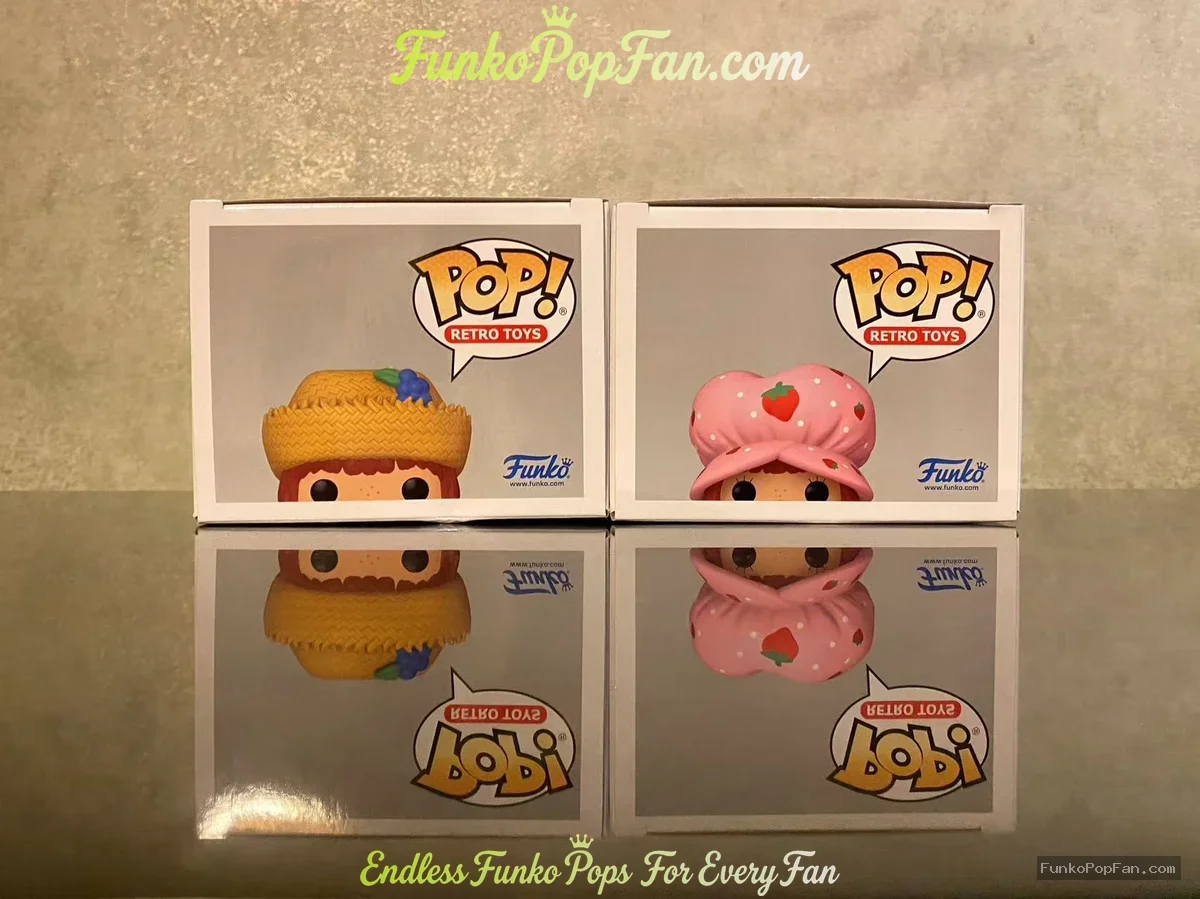 Bundle Funko Pop! Retro Toys Strawberry Shortcake #136 Huckleberry Pie / Strawberry Shortcake #138 V - Funko Pop Figure