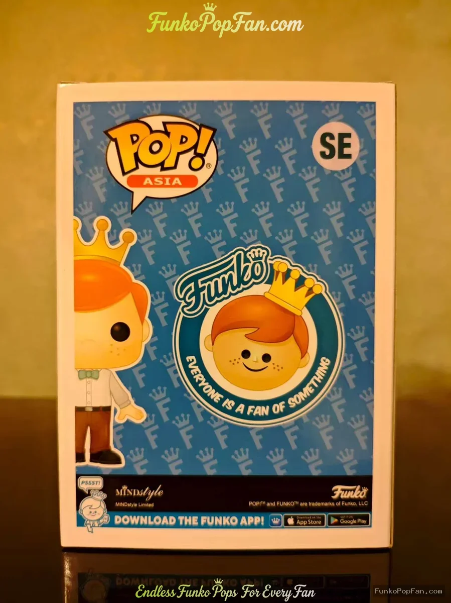 Funko Pop! Asia SE #1 Freddy Funko Vinyl Figure Bobblehead Vaulted Collectible With Protector - Funko Pop Figure
