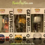 Bundle Funko Pop! Animation Miraculous Ladybug Lot of 3 #359 Ladybug w/Tikki + #360 Cat Noir w/Plagg - Funko Pop Figure