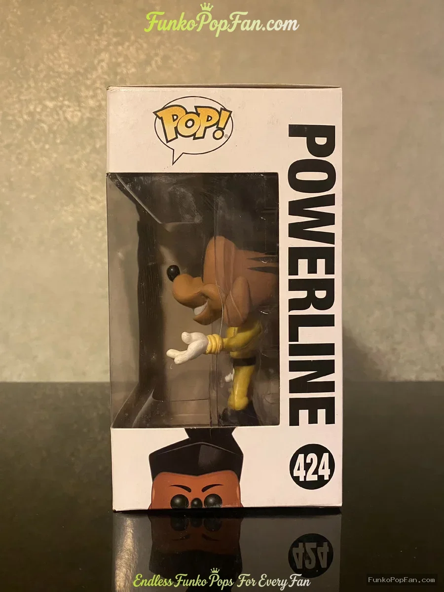 Funko Pop! Disney Powerline #424 Powerline Vinyl Figure Bobblehead Vaulted Collectible With Protecto - Funko Pop Figure