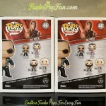 Bundle Funko Pop! WWE #46 The Rock (Orange Shirt Chase + regular) Vinyl Figure Bobblehead Vaulted Co - Funko Pop Figure