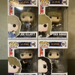 Bundle Funko Pop! Rocks #147 Joe Elliott / #148 Rick Savage / #149 Rick Allen / #151 Vivian Campbell Vinyl Figure Bobblehead Vaulted Collectible With Protector Funko Pop Figure