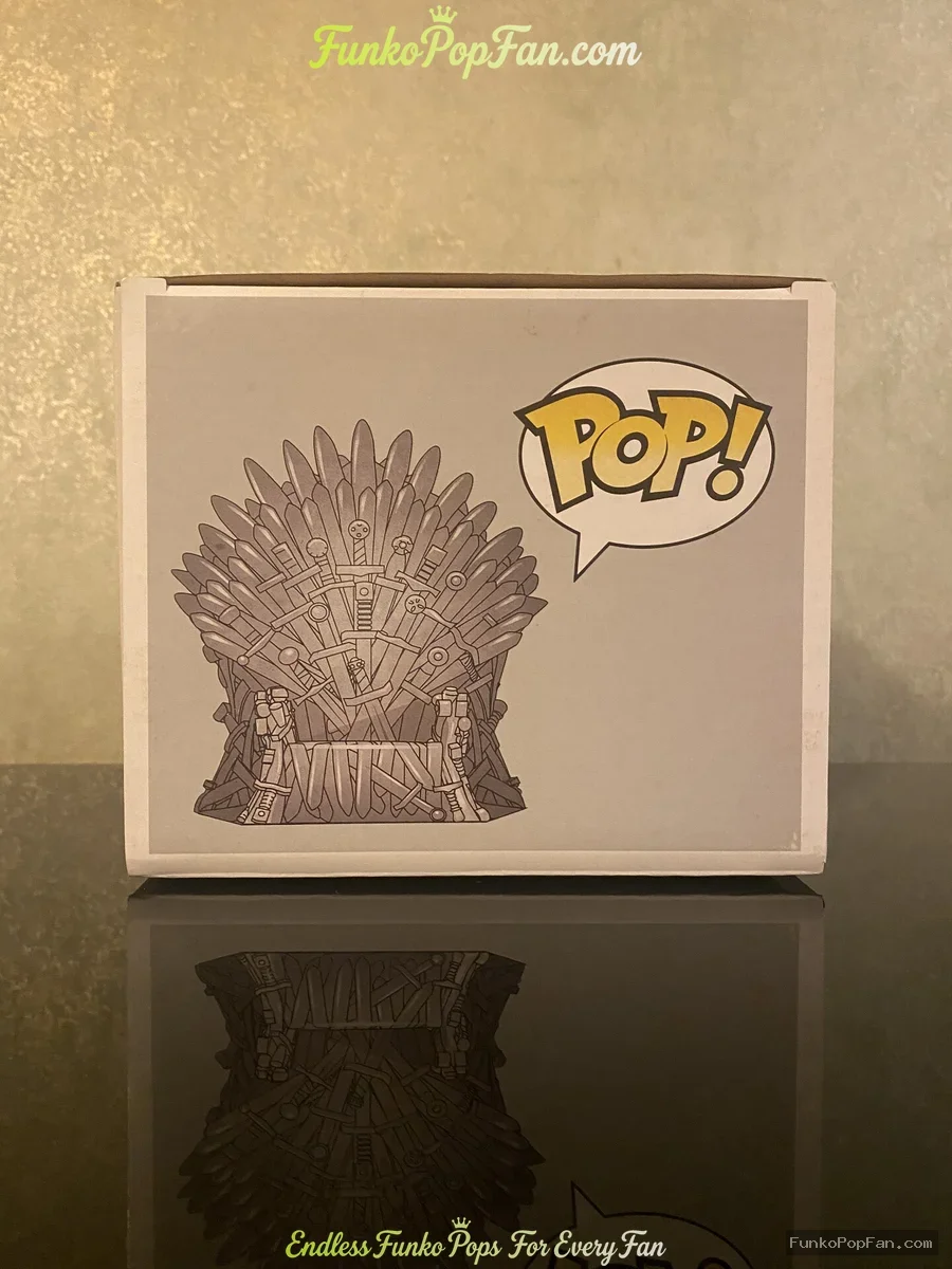 Funko Pop! Game of Thrones Iron Throne #38 Vinyl Figure Bobblehead Vaulted Collectible With Protecto - Funko Pop Figure