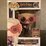 Harry Potter #41 Luna Lovegood (2017 Summer Convention Exclusive) Vinyl Figure Bobblehead Vaulted Collectible With Protector Funko Pop Figure