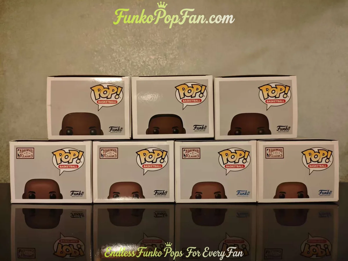Bundle [LOT] Funko Pop Basketball #71/#75/#84/#114/#115/#126 Michael Jordan (Convention Exclusive SD - Funko Pop Figure