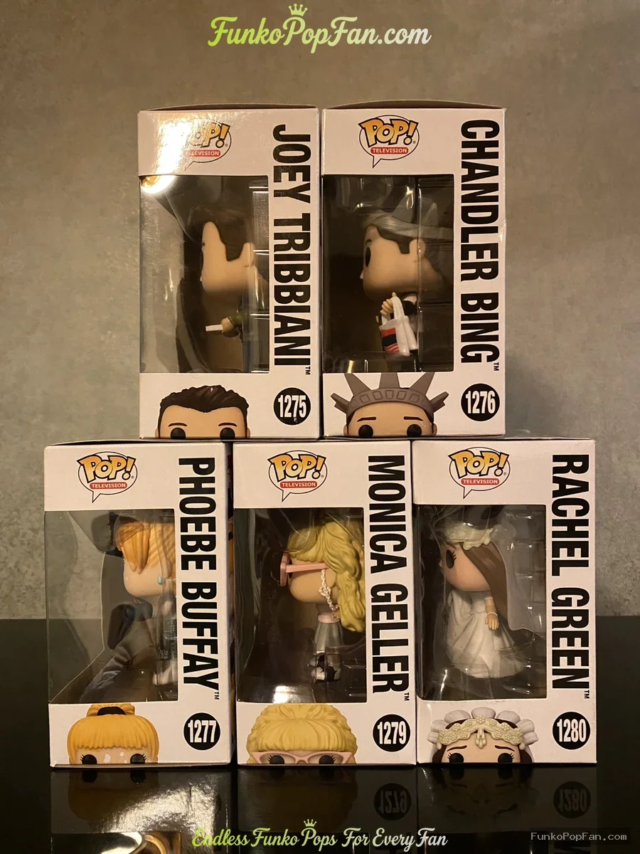 Bundle Funko Pop! Friends The One with Ross's Wedding #1275 Joey Tribbiani / Chandler Bing #1276 / P - Funko Pop Figure