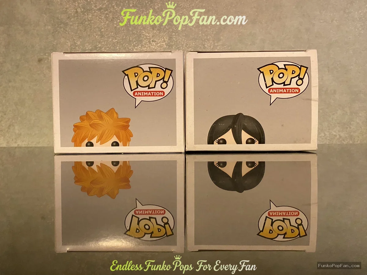 Funko Pop! Animation Bleach #59 Ichigo / #60 Rukia Vinyl Figure Bobblehead Vaulted Collectible With  - Funko Pop Figure