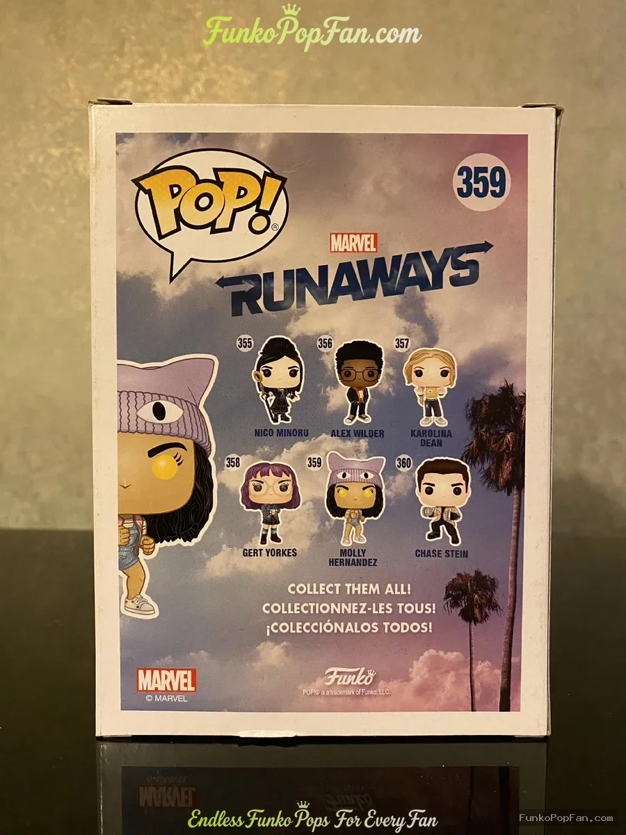 Funko Pop! Marvel Molly Hernandez #359 Vinyl Figure Bobblehead Vaulted Collectible With Protector - Funko Pop Figure