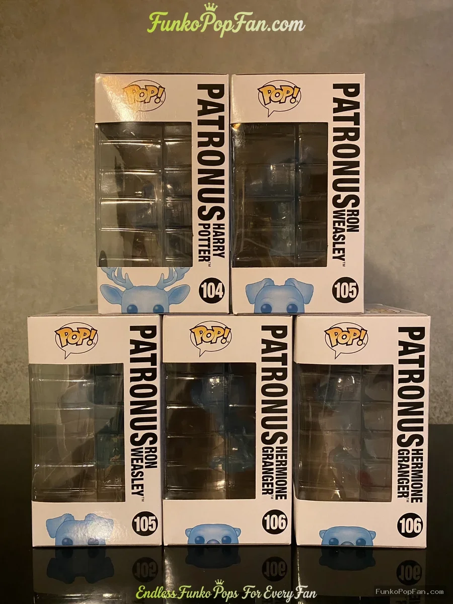 Funko Pop! Harry Potter Patronus #105 Stag / Dog #106 (Pre-Release Exclusive) Vinyl Figure Bobblehea - Funko Pop Figure