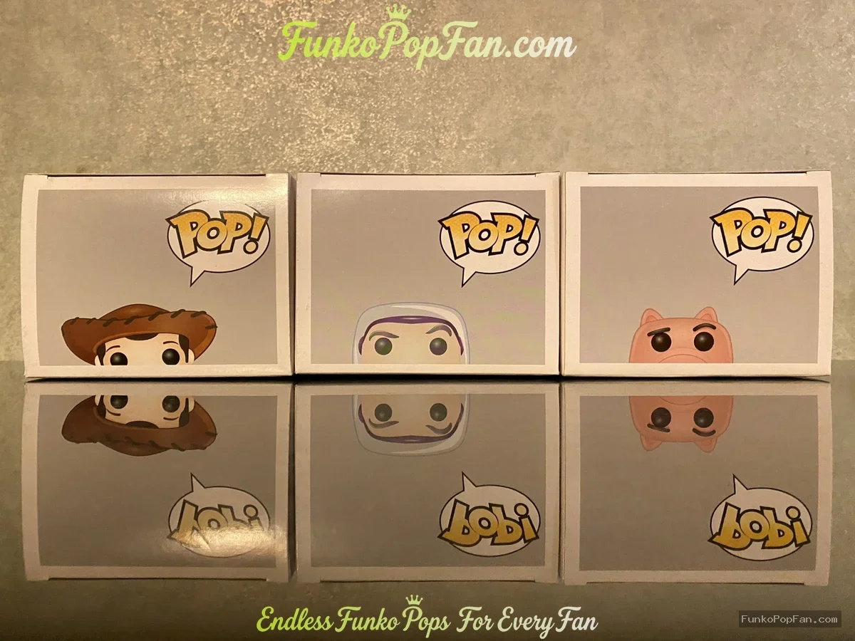 Funko Pop! Disney Pixar Toy Story 20th Anniversary #168 Woody + #169 Buzz Lightyear + #170 Hamm Viny - Funko Pop Figure