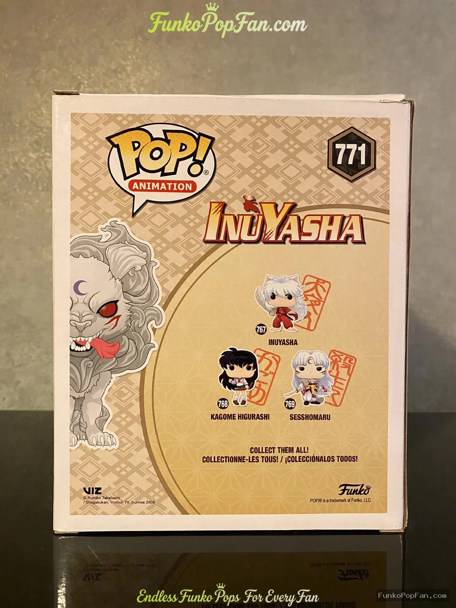 Funko Pop! Animation Inuyasha #771 Sesshomaru Demon Dog (GameStop Exclusive) Vinyl Figure Bobblehead - Funko Pop Figure
