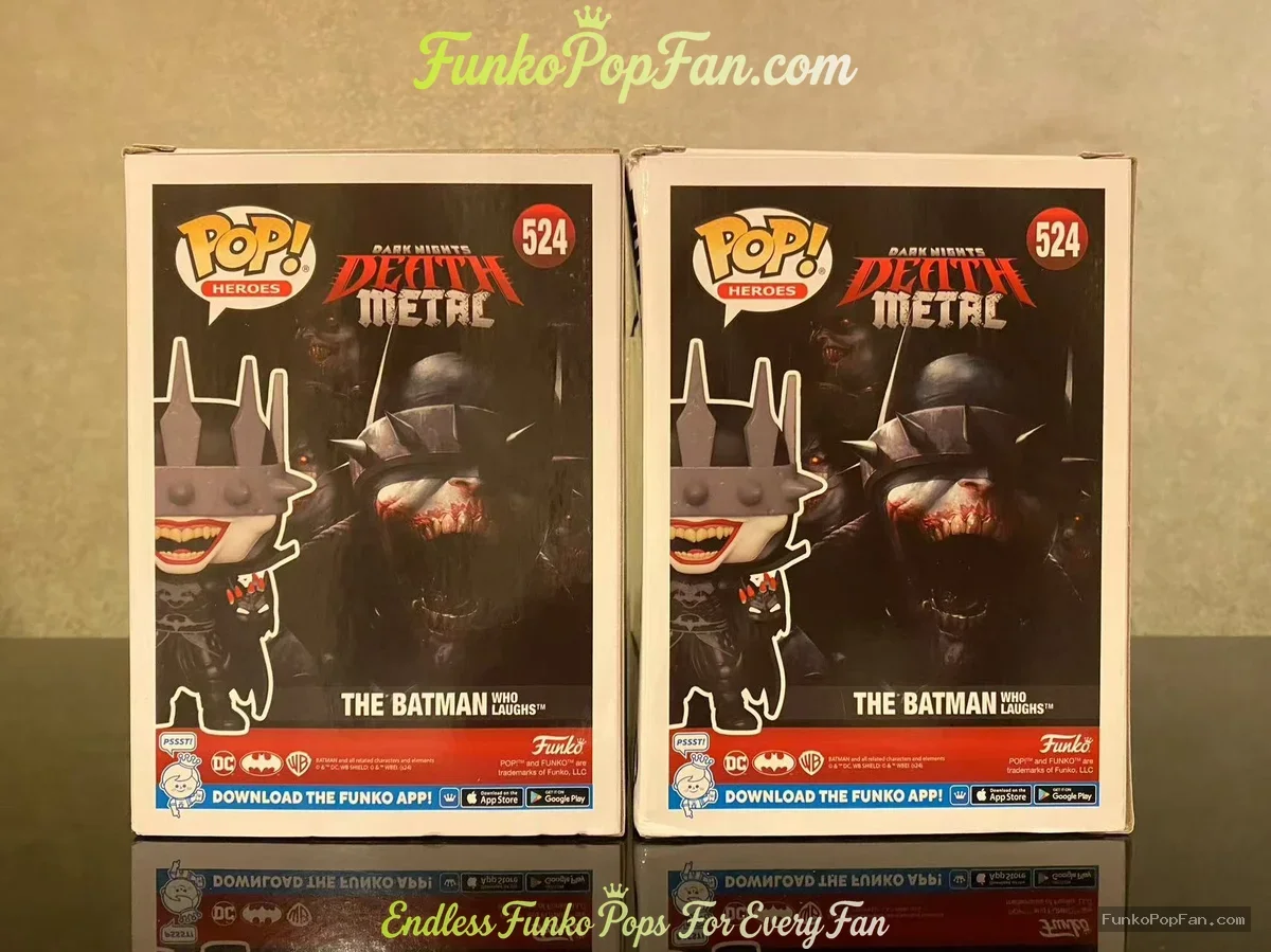 Funko Pop! DC Heroes #524 The Batman Who Laughs (NYCC 2024 Exclusive) Vinyl Figure Bobblehead Vaulte - Funko Pop Figure