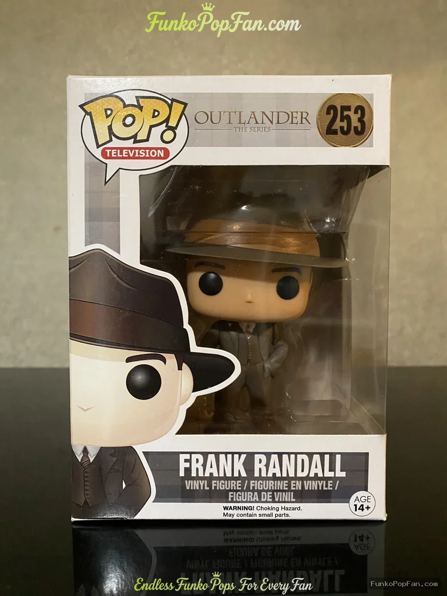 Television Outlander #253 Frank Randall Vinyl Figure Bobblehead Vaulted Collectible With Protector Funko Pop Figure