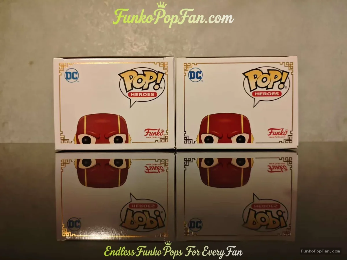 Funko Pop! DC Heroes #401 The Flash (Limited Edition Asia 2021 SDCC Exclusive) Vinyl Figure Bobblehe - Funko Pop Figure
