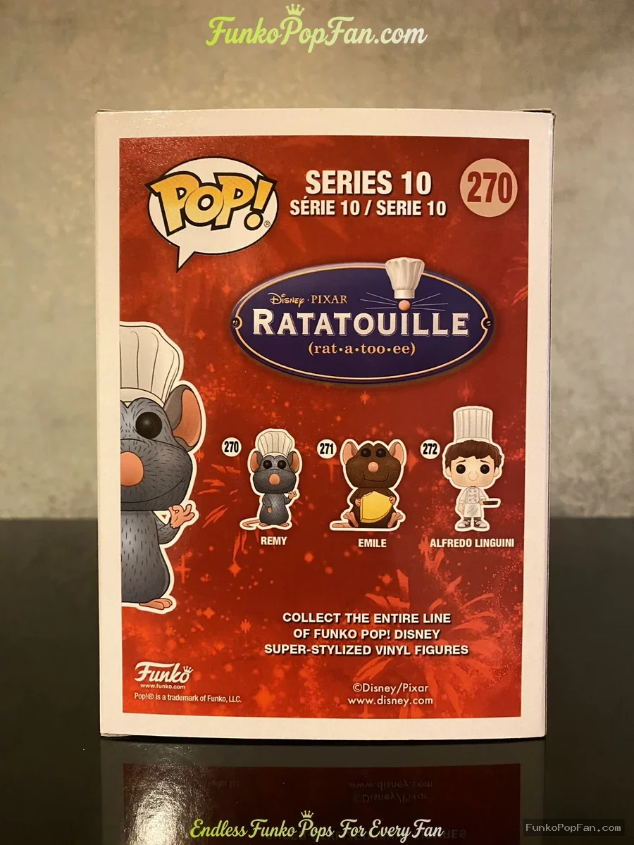 Funko Pop! Disney #270 Remy (Chase) Vinyl Figure Bobblehead Vaulted Collectible With Protector - Funko Pop Figure